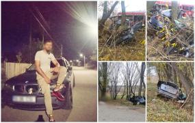 Ionuţ s-a înfipt cu maşina direct într-un copac, în Vaslui. A murit pe loc la doar 22 de ani, în faţa prietenilor cu care s-ar fi luat la întrecere