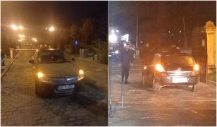 Un bărbat a intrat cu maşina în porţile Palatului Parlamentului. Şoferul a devenit agresiv cu oamenii legii