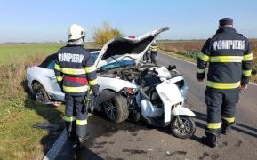 Sfârşit tragic pentru un bătrân de 92 de ani care conducea un moped electric