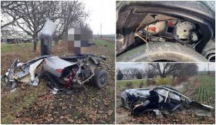 "Ce viteză avea acest copil? Strigător la cer!". Tânăr fără permis, mort într-un Peugeot rupt în două, pe drumul Bălți-Rîbnița. Moldoveanul avea doar 23 de ani