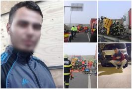 "Sper că este doar un vis urât". Daniel a murit la doar 29 de ani într-un cumplit accident pe A3. Doi copii care se aflau în grija lui vor creşte acum fără tată