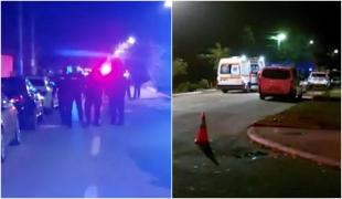 Scandal oprit cu focuri de armă, în Alexandria. Poliţiştii au încercat să calmeze mai multe persoane recalcitrante