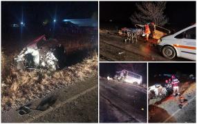 O tânără de 19 ani din Buzău a murit, după ce a intrat pe contrasens şi s-a izbit de o autoutilitară. Impactul a fost atât de violent că motorul a zburat la 10 metri