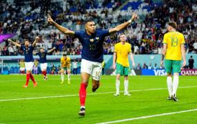 Franța-Australia 4-1, la Cupa Mondială 2022. Francezii au dominat categoric partida