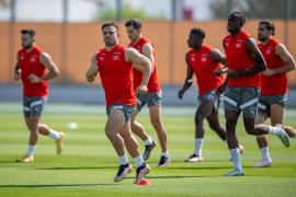 Xherdan Shaqiri (în prim plan) este una dintre vedetele Elveţiei la Cupa Mondială 2022