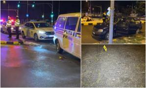 Cursă nebună cu poliția pe urme, în Suceava. Băut bine, un şofer a fost oprit cu 23 de focuri de armă, după ce a gonit 4 kilometri