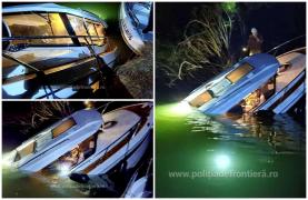 Trei turiști în pericol de înec, salvați pe brațul Chilia