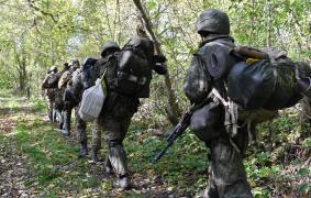 "Olga, avansăm cu 3 cm pe zi". Moment penibil la televiziunea rusă când un reporter de război e întrebat cât de repede înaintează armata