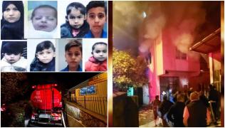 O mamă şi 8 copii au ars de vii în Turcia. Tatăl s-a intoxicat încercând să-i salveze