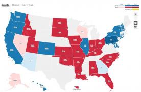 Cursă strânsă pentru Congresul SUA. Valul "roșu" la care se așteptau republicanii nu s-a produs