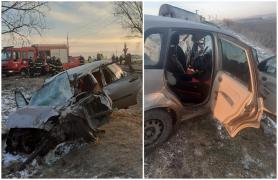 Imagini de la faţa locului