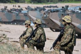 Exercițiu militar al armatei nipone