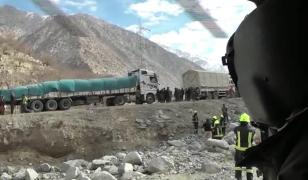 Imagini de la faţa locului