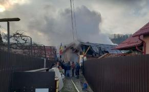 Imagini de la faţa locului