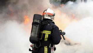 Incendiu într-o casă din Dâmbovița