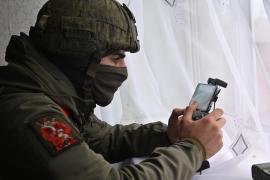 militar rus pe frontul din Ucraina