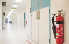 Un pacient internat la Psihiatrie a aprins un foc la el în salon