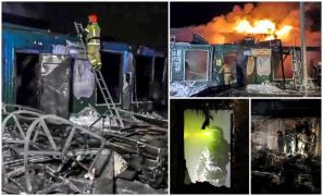 Imaginile terorii din Siberia. 20 de oameni au murit, după incendiul izbucnit la un azil de bătrâni care funcţiona ilegal. De la ce au pornit flăcările