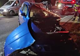 Un tânăr de 22 de ani a murit, iar un altul de 19 ani a fost găsit în stare de şoc, după ce maşina în care se aflau s-a izbit de o autoutilitară, în Caraş-Severin