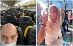 Doi îndrăgostiți spun că au fost nevoiți să-și petreacă vacanța la Paris, după ce ”avionul i-a dus în țara greșită”