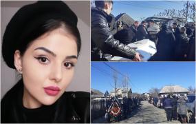 „Când se pregăteau să-i facă nuntă, o îngroapă. Ce nenorocire!” Andreea, tânăra de 21 de ani care și-a pierdut viața alături de bunicul ei, condusă pe ultimul drum în sunet de bucium