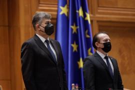 Florin Cîțu şi Marcel Ciolacu