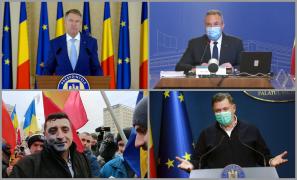 Colaj cu Klaus Iohannis, George Simion, Alexandru Rafila şi Nicolae Ciucă