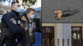 Un tânăr a "bombardat" cu ouă Ambasada Rusiei în București. Jandarmii l-au reținut