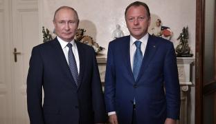 Vladimir Putin și Marius Vizer