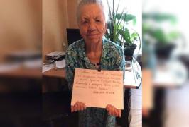 Mesajul pentru Putin al unei bătrâne de 97 de ani din Ucraina: ”Am supraviețuit lui Hitler și germanilor, voi supraviețui și lui Putin cu lăcustele lui”