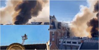 Incendiu la imprimeria Băncii din Franţa