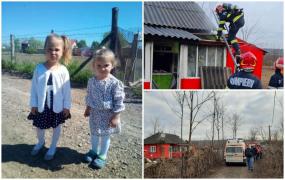 "Maria s-a mutat alături de surioara ei Andreea, la Cer". A murit şi cea de-a doua soră arsă în incendiu din Trifeşti