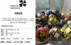 LOTO. Un bucureştean a câştigat cel mai mare premiu din istoria Joker