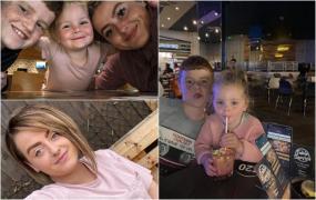 „Încă nu pleci, mami?” O mamă a doi copii cu cancer în fază terminală se pregăteşte să îşi facă ultimele amintiri cu fiica şi fiul său