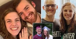 Viitorii miri au fost diagnosticaţi cu forme rare de cancer, la doar opt zile distanţă