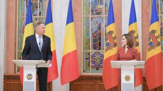 întâlnire între Klaus Iohannis și Maia Sandu
