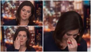 O prezentatoare CNN a izbucnit în lacrimi în direct,