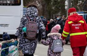 Leonardo DiCaprio a publicat o fotografie emoţionantă cu refugiaţii ucraineni şi cu voluntarii ISU care îi ajută