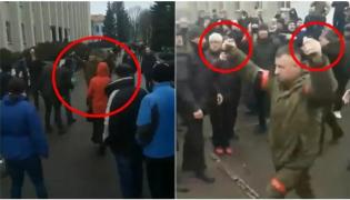 Soldaţii ruşi ar fi ieşit cu grenade în mâini când au negociat capitularea unui oraş ucrainean. Se temeau că vor fi linşaţi de oameni - VIDEO