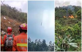 Un avion Boeing 737 s-a prăbuşit în China