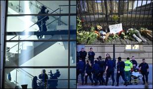 Imagini de la faţa locului