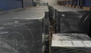 Transport de antene de satelit Starlink