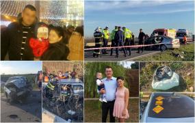 "A distrus o familie!" Şoferiţa care a provocat accidentul din Timiş, în care trei membri ai unei familii au murit, s-a stins din viaţă la spital