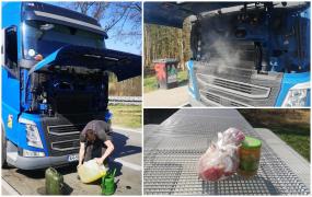 Şofer român de TIR, după întâlnirea cu un coleg ucrainean într-o parcare din Germania: „Dacă am reușit ceva în ultimele săptămâni, a fost să spălăm imaginea României”