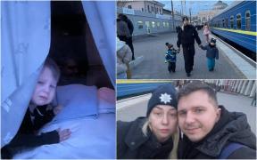 O mamă din Odessa s-a despărţit de copiii săi ca să lupte pentru ţară: "În exterior sunt ca oțelul, înăuntru totul e distrus! Dar nu mai plâng!"