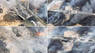 Armata ucraineană a aruncat în aer un pod cu tot cu un convoi rusesc: ”Inamicul se ducea spre moarte fără a bănui nimic”