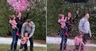 Reacţia unui tată atunci când află de la soţia însărcinată că vor avea o a treia fată