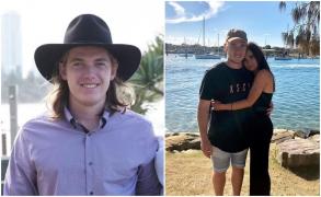 Unul dintre tinerii ucişi şi iubita sa