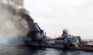 Epava crucişătorului Moskva va deveni "moștenire culturală subacvatică" a Ucrainei