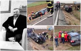 "Dumnezeu să te odihnească, suflet bun şi drag". Ovidiu, un profesor din Satu Mare, a murit la 43 de ani într-un accident rutier. Trei copii au rămas orfani de tată